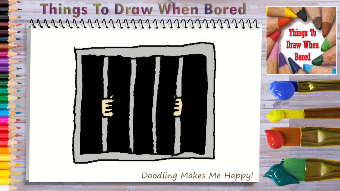 How To Draw A Jail Cell