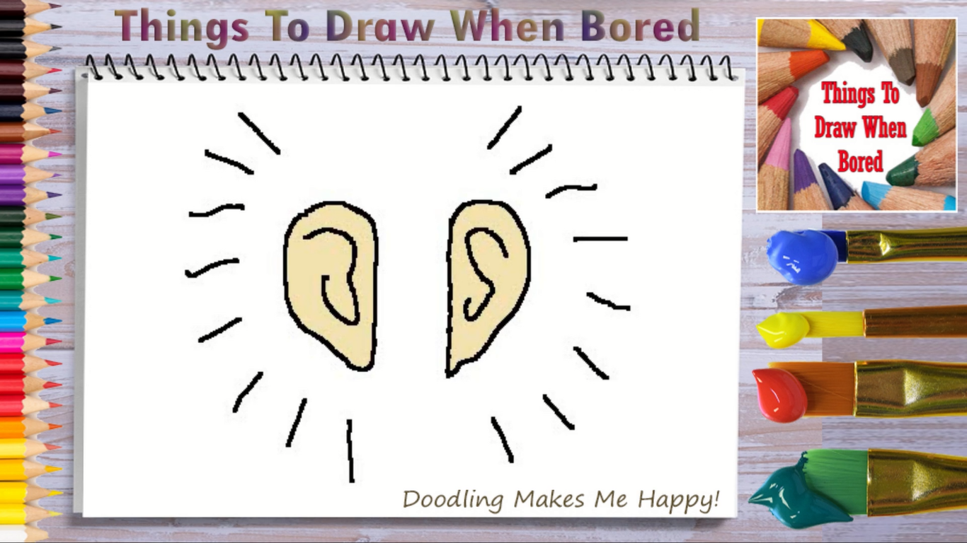 How To Draw Ears