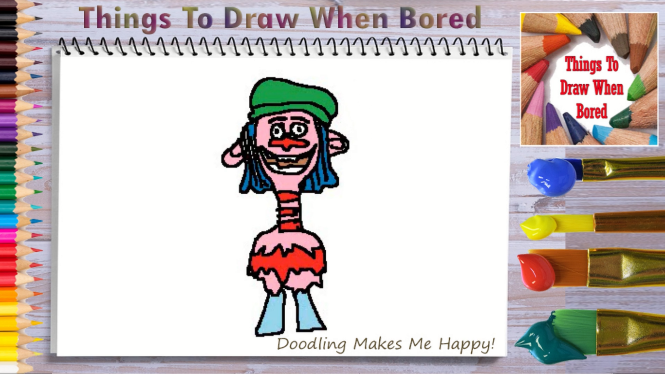 How To Draw Cooper ( Trolls World Tour Movie )