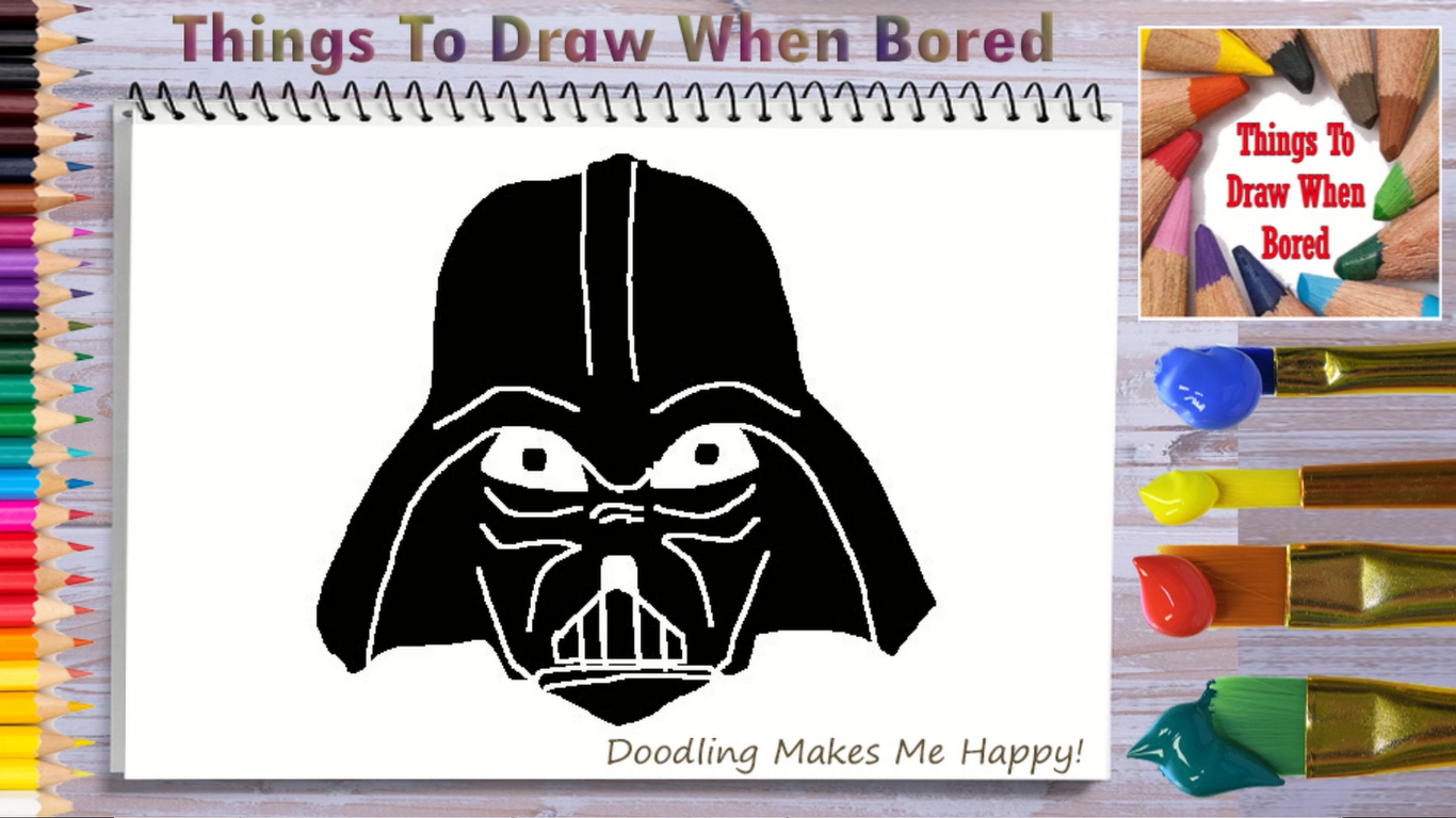 How To Draw Darth Vader