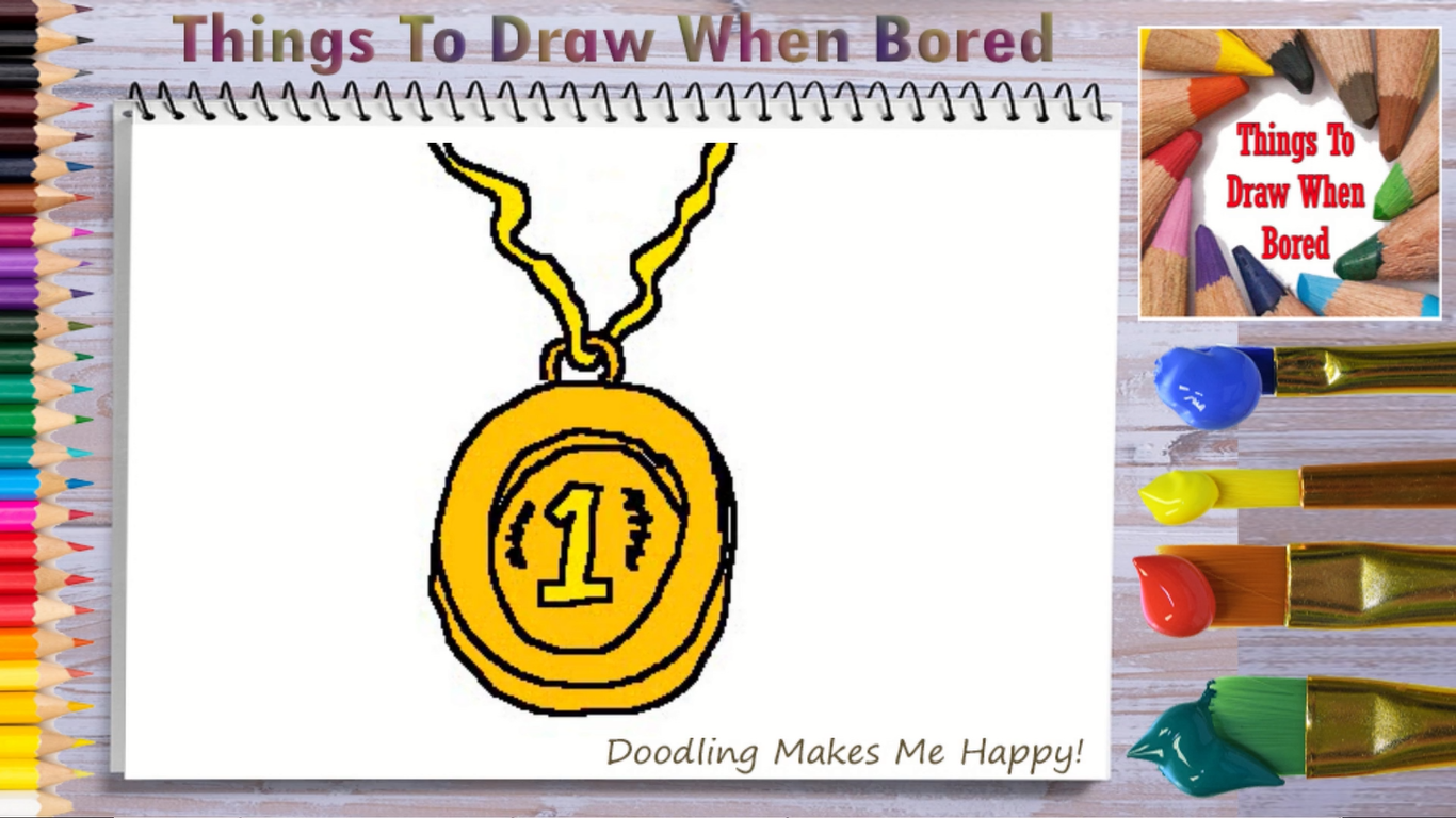 How To Draw A Medal