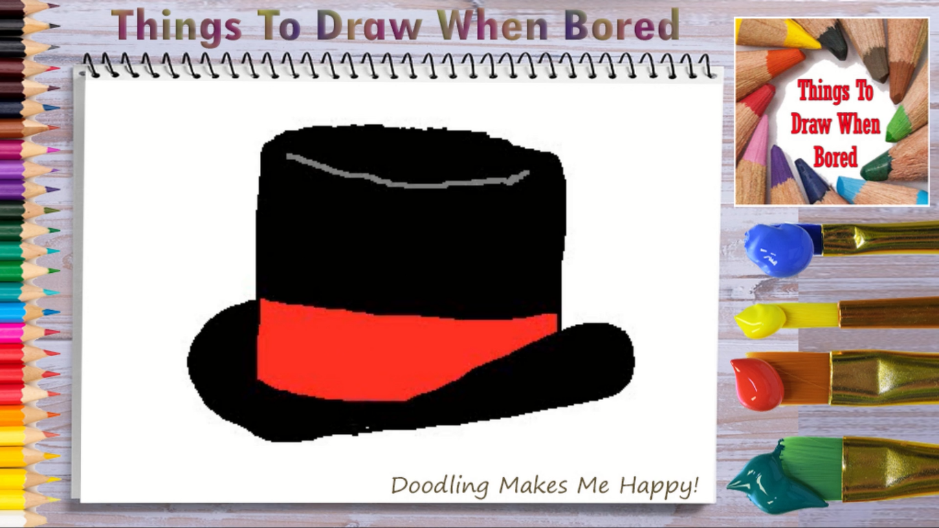 How To Draw A Top Hat