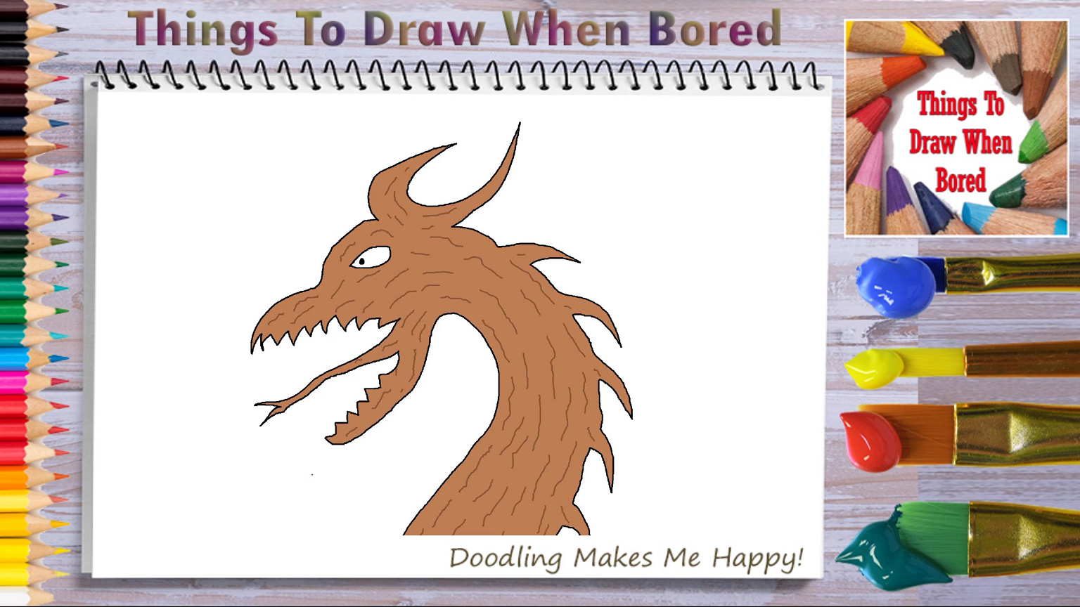 How To Draw A Viking Longship Dragon Head